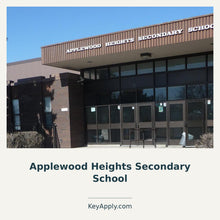 Load image into Gallery viewer, Applewood Heights Secondary School – KeyApply.com. Real photograph from existing merchant product gallery; cropped and composed.