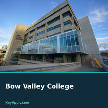 Load image into Gallery viewer, Bow Valley College — poster dùng ảnh thật, KeyApply.com