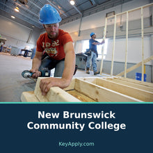 Load image into Gallery viewer, New Brunswick Community College — poster dùng ảnh thật, KeyApply.com