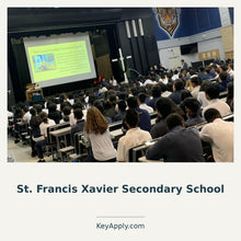 Load image into Gallery viewer, St. Francis Xavier Secondary School – KeyApply.com. Real photograph from existing merchant gallery; cropped and composed.