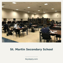 Load image into Gallery viewer, St. Martin Secondary School – KeyApply.com. Real photograph from existing merchant gallery; cropped and composed.
