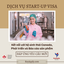 Load image into Gallery viewer, Dịch vụ Start-Up Visa: Kết nối với hệ sinh thái Canada, Phát triển và Báo cáo sản phẩm