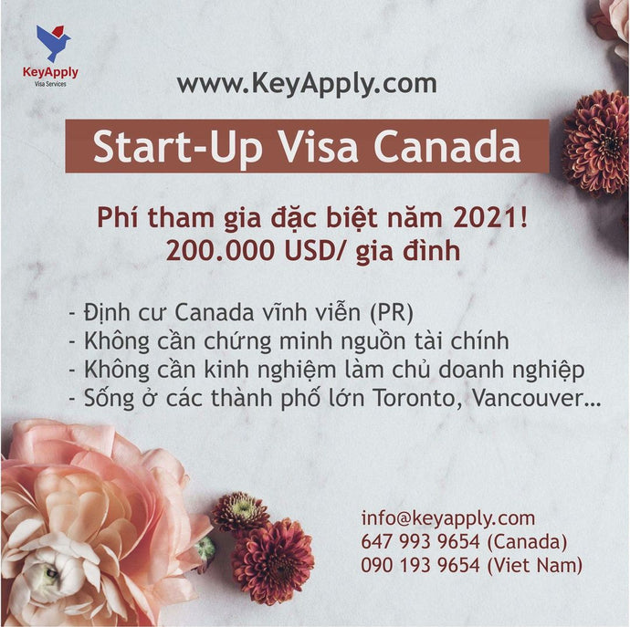 KeyApply ra mắt dự án Start-Up Visa với chi phí thấp hơn!