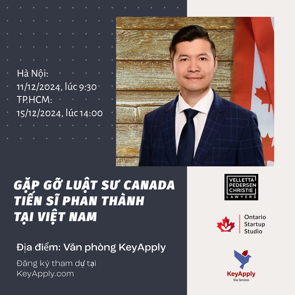 Hội thảo gặp trực tiếp Luật sư Canada tại Việt Nam - Luật sư Tiến sĩ Phan Thành