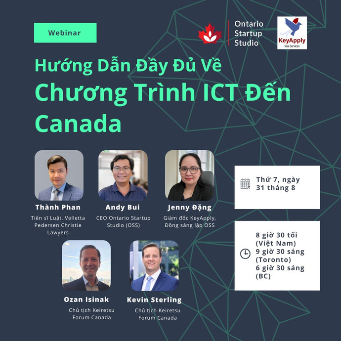 Hướng dẫn đầy đủ về chương trình doanh nhân ICT đến Canada