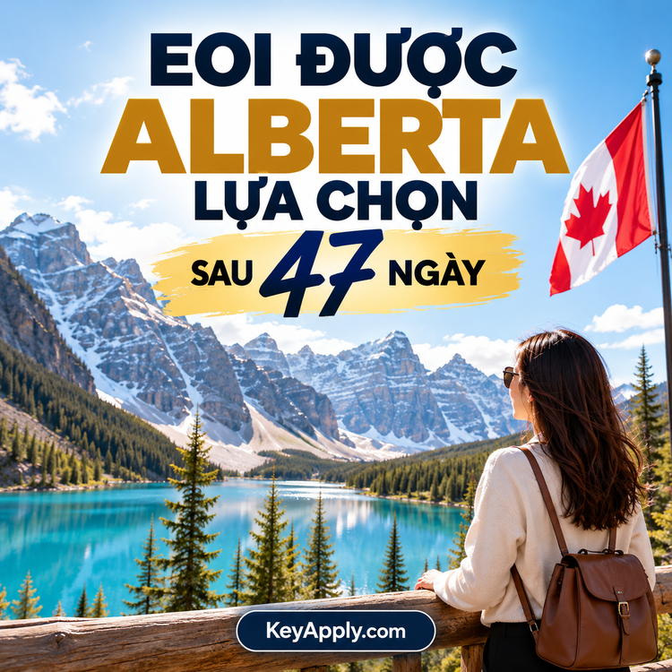 EOI được Alberta lựa chọn sau 47 ngày - KeyApply.com