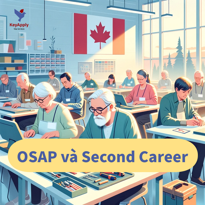 Đăng ký học và xin funding (OSAP hoặc Second Career)