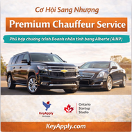 AINP - (Business) Cơ hội sang nhượng dịch vụ xe đưa đón cao cấp - Phù hợp chương trình doanh nhân Alberta