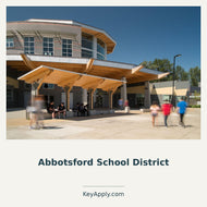 Abbotsford School District – KeyApply.com. Real photograph. Source: https://caps-i.ca/wp-content/uploads/2020/04/Abby-Senior-.jpg; cropped and composed.