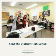 Almonte District High School – KeyApply.com. Real photograph. Source: https://cdn.shopify.com/s/files/1/0438/0039/5944/files/UCDSB-_Secondary_Classroom-October2022.webp?v=1715723441; cropped and composed.