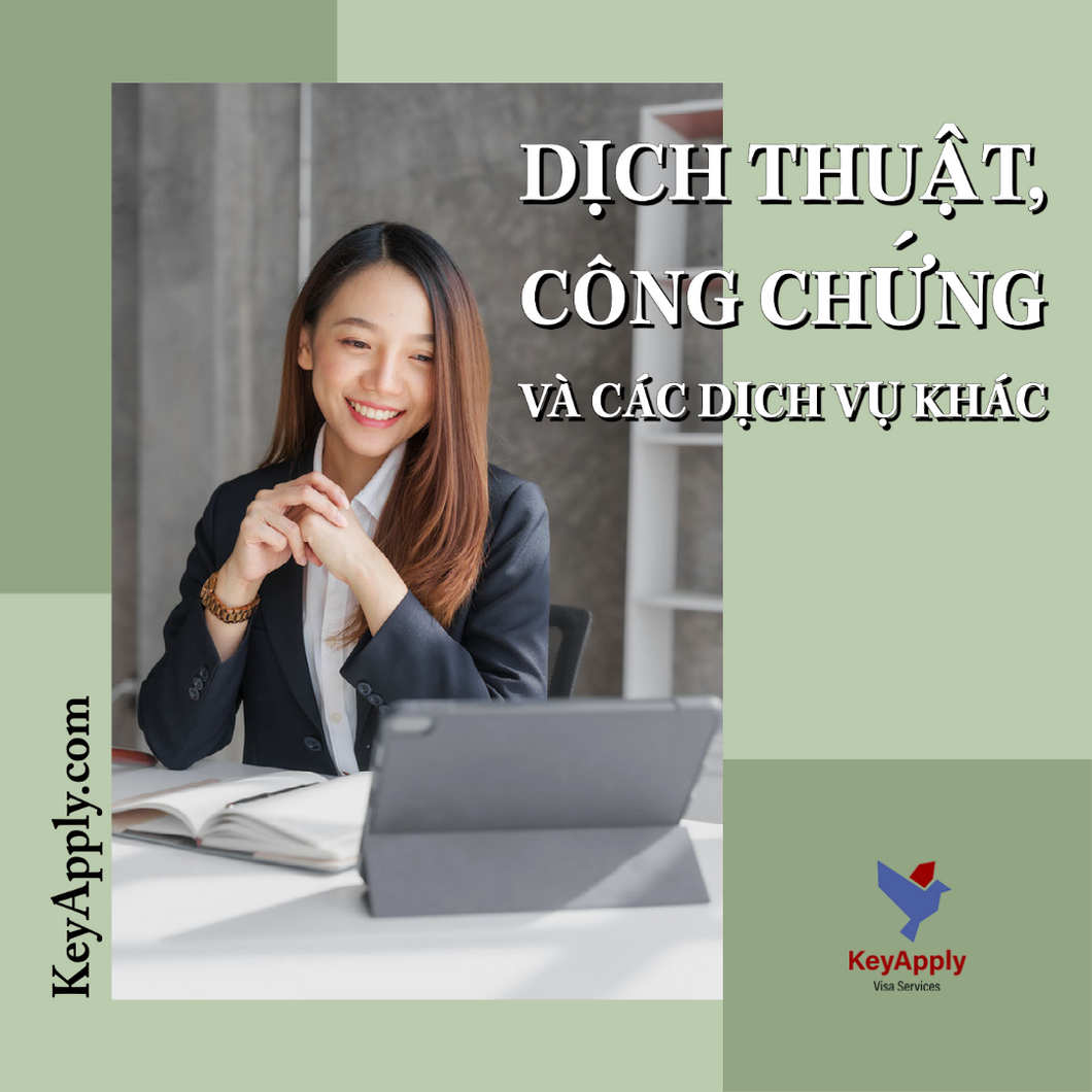 Dịch thuật, công chứng và các dịch vụ khác