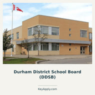 Durham District School Board (DDSB) – KeyApply.com. Real photograph. Source: https://media-003-ca.cdn.govstack.com/ddsb-ca/media/w00l0c5i/our-schools.jpg; cropped and composed.