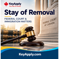 Federal Court Stay of Removal - KeyApply.com