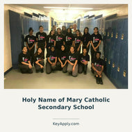 Holy Name of Mary Catholic Secondary School – KeyApply.com. Real photograph from existing merchant product gallery; cropped and composed.