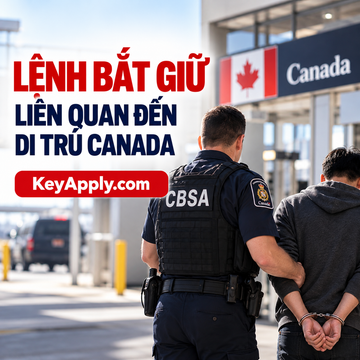 Lệnh bắt giữ liên quan đến di trú Canada - KeyApply