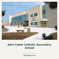 John Cabot Catholic Secondary School – KeyApply.com. Real photograph from existing merchant product gallery; cropped and composed.