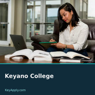 Keyano College — poster dùng ảnh thật, KeyApply.com