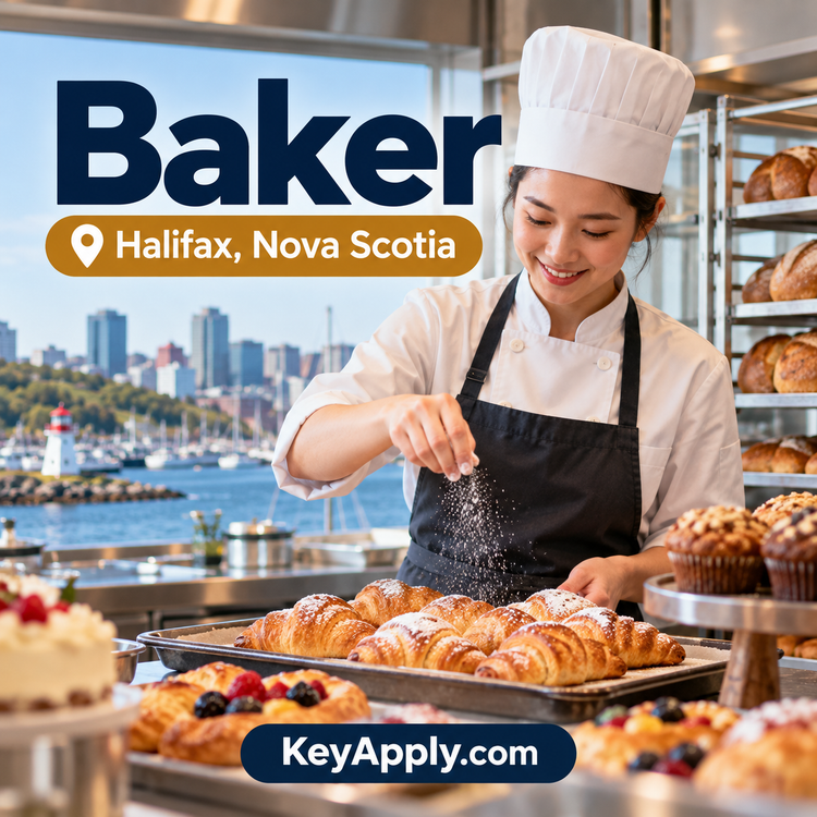 Tuyển thợ làm bánh (Baker) – Halifax, Nova Scotia