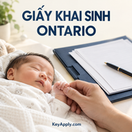 GIẤY KHAI SINH ONTARIO