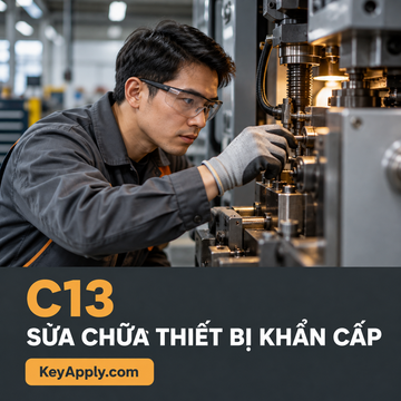 C13 – Nhân sự sửa chữa thiết bị khẩn cấp – KeyApply.com