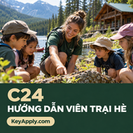 C24 – Hướng dẫn viên trại hè nội trú – KeyApply.com