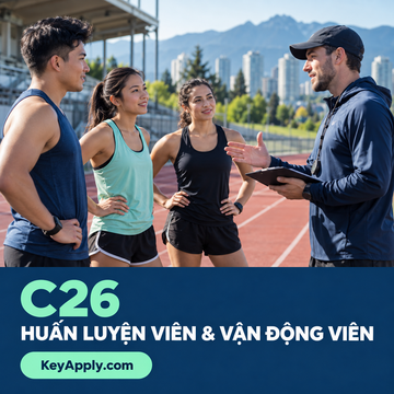 C26 – Huấn luyện viên và vận động viên – KeyApply.com