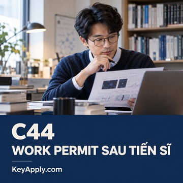 C44 – Giấy phép lao động sau tiến sĩ (Postdoctoral) – KeyApply.com