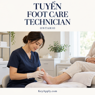 Tuyển Foot Care Technician – Ontario – KeyApply.com