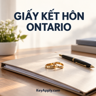 GIẤY KẾT HÔN ONTARIO