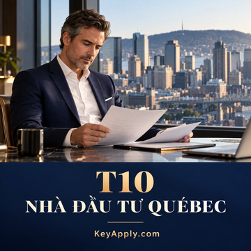 T10 – Open Work Permit cho nhà đầu tư Québec – KeyApply.com