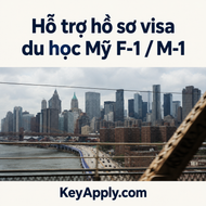 Hỗ trợ hồ sơ visa du học Mỹ F-1 / M-1 — KeyApply.com