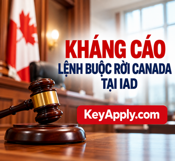 Kháng cáo lệnh buộc rời Canada tại IAD - KeyApply