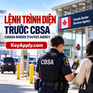 Lệnh trình diện trước CBSA - KeyApply