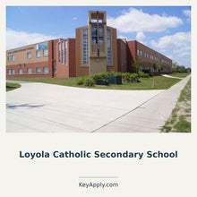 Load image into Gallery viewer, Loyola Catholic Secondary School – KeyApply.com. Real photograph from existing merchant product gallery; cropped and composed.
