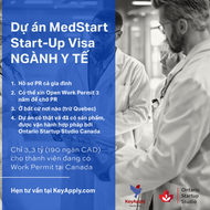 MedStart – Dự án Start-Up Visa ngành Y tế