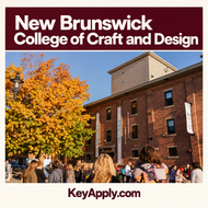 New Brunswick College of Craft and Design — poster vuông KeyApply.com, ảnh campus thật
