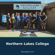 Ảnh thật Northern Lakes College từ website chính thức; KeyApply.com