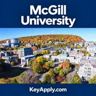 McGill University – KeyApply.com; ảnh campus dựa trên nguồn Planning McGill - McGill Reporter (https://reporter.mcgill.ca/planning-mcgill/)
