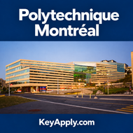 Polytechnique Montréal – KeyApply.com; ảnh campus dựa trên nguồn https://plancampus.umontreal.ca/montreal/