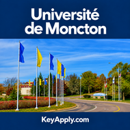 Université de Moncton – KeyApply.com; ảnh campus dựa trên nguồn Les campus | UMoncton (https://www.umcs.umoncton.ca/les-campus)