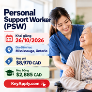 PSW 23 tuần Mississauga - khai giảng 26/10/2026 - KeyApply.com