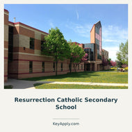 Resurrection Catholic Secondary School – KeyApply.com. Real photograph from existing merchant product gallery; cropped and composed.
