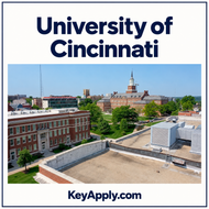 University of Cincinnati — ảnh từ website chính thức, KeyApply.com