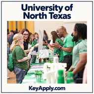 University of North Texas — ảnh từ website chính thức, KeyApply.com