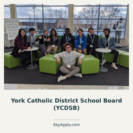 York Catholic District School Board (YCDSB) – KeyApply.com. Real photograph. Source: https://caps-i.ca/wp-content/uploads/2020/09/York-Catholic-DSB-middle.jpg; cropped and composed.